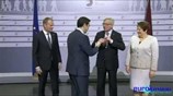 Η άφιξη του Πρωθυπουργού στη Σύνοδο Κορυφής