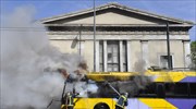Πυρπόλησαν τρόλεϊ στην Πατησίων