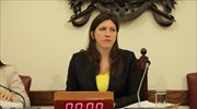 Ζ. Κωνσταντοπούλου: Το Κανάλι της Βουλής πληρώνει για να εκπέμπουν τα ιδιωτικά από τη Βουλή