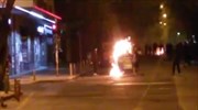 Άγνωστοι έριξαν μολότοφ σε όχημα της Πυροσβεστικής