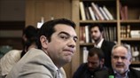 Επίσκεψη Αλ. Τσίπρα στο υπουργείο Παιδείας