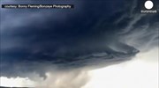 Timelapse βίντεο από καταιγίδα που «καταπίνει» πόλη στη Νότια Ντακότα