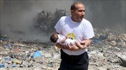 Συρία: Πολύνεκροι βομβαρδισμοί στην Ταλ Ριφαάτ