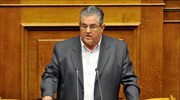 Δ. Κουτσούμπας: Η πρόταση της κυβέρνησης συνιστά νέο μνημόνιο