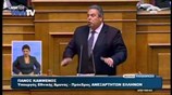 Π. Καμμένος : « Η πρόταση της κυβέρνησης να γίνει πρόταση του ελληνικού λαού»