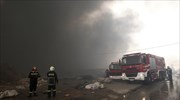 Ασπρόπυργος: Πυρκαγιά απειλεί εργοστάσιο ανακύκλωσης