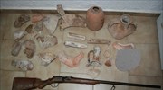 Σύλληψη αρχαιοκάπηλου στη Σητεία