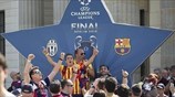 Βερολίνο: Πανηγυρικό κλίμα λίγο πριν τον τελικό του Champions League
