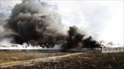 Υπό έλεγχο η πυρκαγιά στο εργοστάσιο ανακύκλωσης