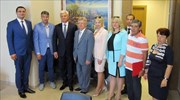 Επίσκεψη του δημάρχου Αγίας Πετρούπολης στο Επιμελητήριο Έβρου