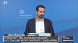 Ενημέρωση πολιτικών συντακτών από τον Γ. Σακελλαρίδη (α