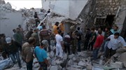 Σχεδόν 50 νεκροί από βομβαρδισμούς της αεροπορίας Άσαντ στη βορειοδυτική Συρία