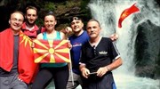 Ο αντιπρόεδρος της Βουλής της ΠΓΔΜ ξαναφωτογραφήθηκε με τον Ήλιο της Βεργίνας