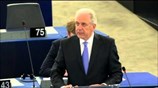 Την πρόταση της Ε.Ε. για ψηφιακό σύστημα «έξυπνων συνόρων», επισκόπησε στην Ολομέλεια του Ε.Κ. ο Δ. Αβραμόπουλος