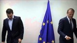 Συνάντηση Αλέξη Τσίπρα - Ντόναλντ Τουσκ