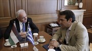 Επαφές στελεχών του ΣΥΡΙΖΑ με αξιωματούχους της Παλαιστίνης