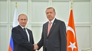 Μπακού: Συνομιλίες Πούτιν - Ερντογάν για ενεργειακά και Συρία