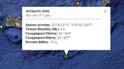 Σεισμική δόνηση 4,6 Ρίχτερ νότια της Κρήτης