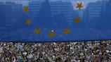 Βρυξέλλες: Διαδήλωση αλληλεγγύης στην Ελλάδα