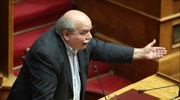 Βούτσης προς Θεοδωράκη: Ήρθατε να εκπροσωπήσετε τους δανειστές μέσα στο Κοινοβούλιο