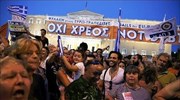 Συλλαλητήριο στο Σύνταγμα υπέρ του «Όχι» στο δημοψήφισμα