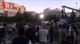 Κλαυθμώνος: Χειροκροτήματα παρακολουθώντας τα αποτελέσματα