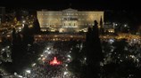 Δημοψήφισμα: Πανηγυρισμοί των υποστηρικτών του «όχι» στο Σύνταγμα