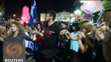 Βίντεο του Reuters από τους πανηγυρισμούς στο Σύνταγμα