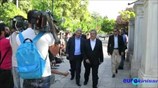 Προσελεύσεις Πρωθυπουργού και πολιτικών αρχηγών στο Προεδρικό Μέγαρο