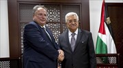 Τη στήριξη της Ελλάδας στην Παλαιστίνη εξέφρασε ο Ν. Κοτζιάς