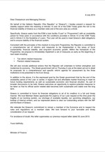 H επιστολή του Ευκλ. Τσακαλώτου στον ESM