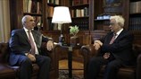 Ο διάλογος του Πρ. Παυλόπουλου με τον Β. Μεϊμαράκη