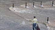 Προβλήματα από την καταιγίδα στην Πάτρα