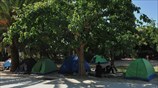 Σύροι πρόσφυγες στο Πεδίο του Άρεως