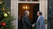 Ο προϋπολογισμός της Ε.Ε. στο επίκεντρο της συνάντησης Καραμανλή - Μπλερ