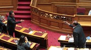 Ένταση στη Βουλή ανάμεσα στον Αδ. Γεωργιάδη - Θ. Φωτίου - Αλ. Τριανταφυλλίδη