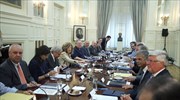 Συνεδρίαση του Εθνικού Συμβουλίου Εξωτερικής Πολιτικής υπό τον Ν. Κοτζιά