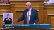 Ευ. Μεϊμαράκης: «Οι κίνδυνοι χρεοκοπίας και εξόδου από το ευρώ δεν εξαφανίστηκαν»