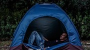 Περισσότερες από 40 οικογένεις προσφύγων διαμένουν στο Πεδίον του Άρεως