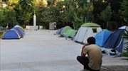 Κλιμάκιο του ΕΚΕΠΥ στους πρόσφυγες στο Πεδίο του Άρεως