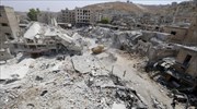 Συντριβή μαχητικού αεροσκάφους σε συριακή πόλη που ελέγχουν οι αντάρτες