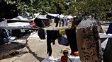 Μετανάστες στο Πεδίον του Άρεως