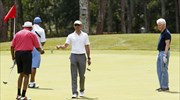 Η παρτίδα γκολφ των Μπαράκ Ομπάμα και Μπιλ Κλίντον