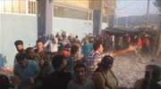 Επεισόδια στο λιμάνι της Μυτιλήνης μεταξύ μεταναστών