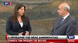 Συνάντηση της προέδρου της Βουλής με τον πρόεδρο της Ν.Δ.