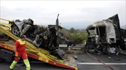 Κλειστή η Εγνατία, στο ύψος των Κοίλων, λόγω σύγκρουσης φορτηγών
