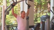 Η γυμναστική των Πούτιν και Μεντβέντεφ