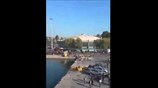 Ένταση στο λιμάνι της Μυτιλήνης