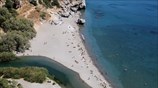 Στιγμιότυπο από την παραλία της Πρέβελης
